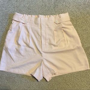 pale pink womens banana republic shorts